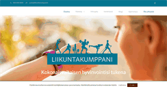 Desktop Screenshot of liikuntakumppani.fi